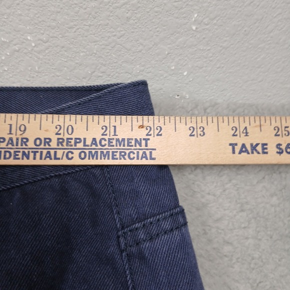 Akademiks Jeans Men's 46x34 Blue Denim Relaxed Fit Streetwear - Picture 10 of 11